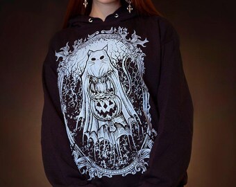 Ghost Kitty Hoodie