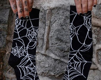 Nightweave Spiderweb Socks