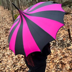 Light Pink Bat Moon Umbrella main image 0