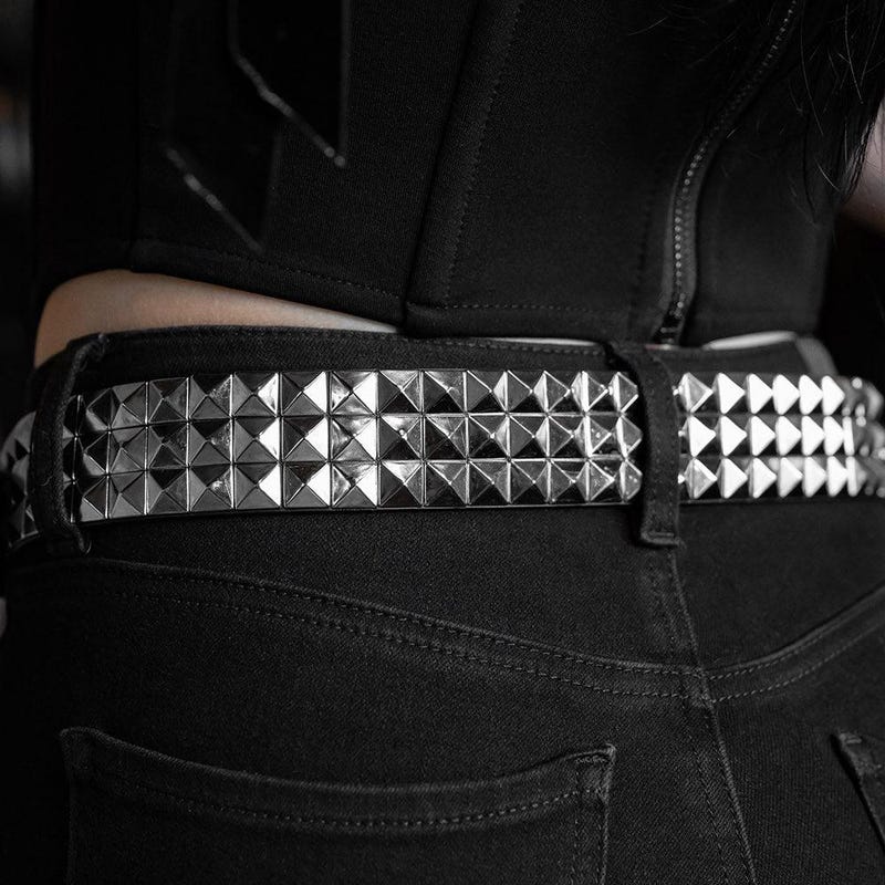 Customer Pyramid Chart Alternative Leather Belts - Etsy
