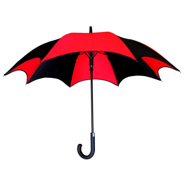 Funeral Procession Umbrella [BLACK/RED]