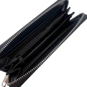 card slots inside gothic wallet