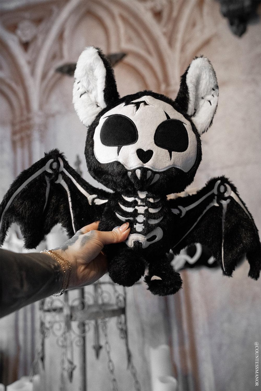 Skelebat Plush Toy - Etsy Thailand