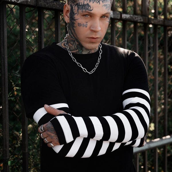 Specter Striped Long Sleeve Shirt