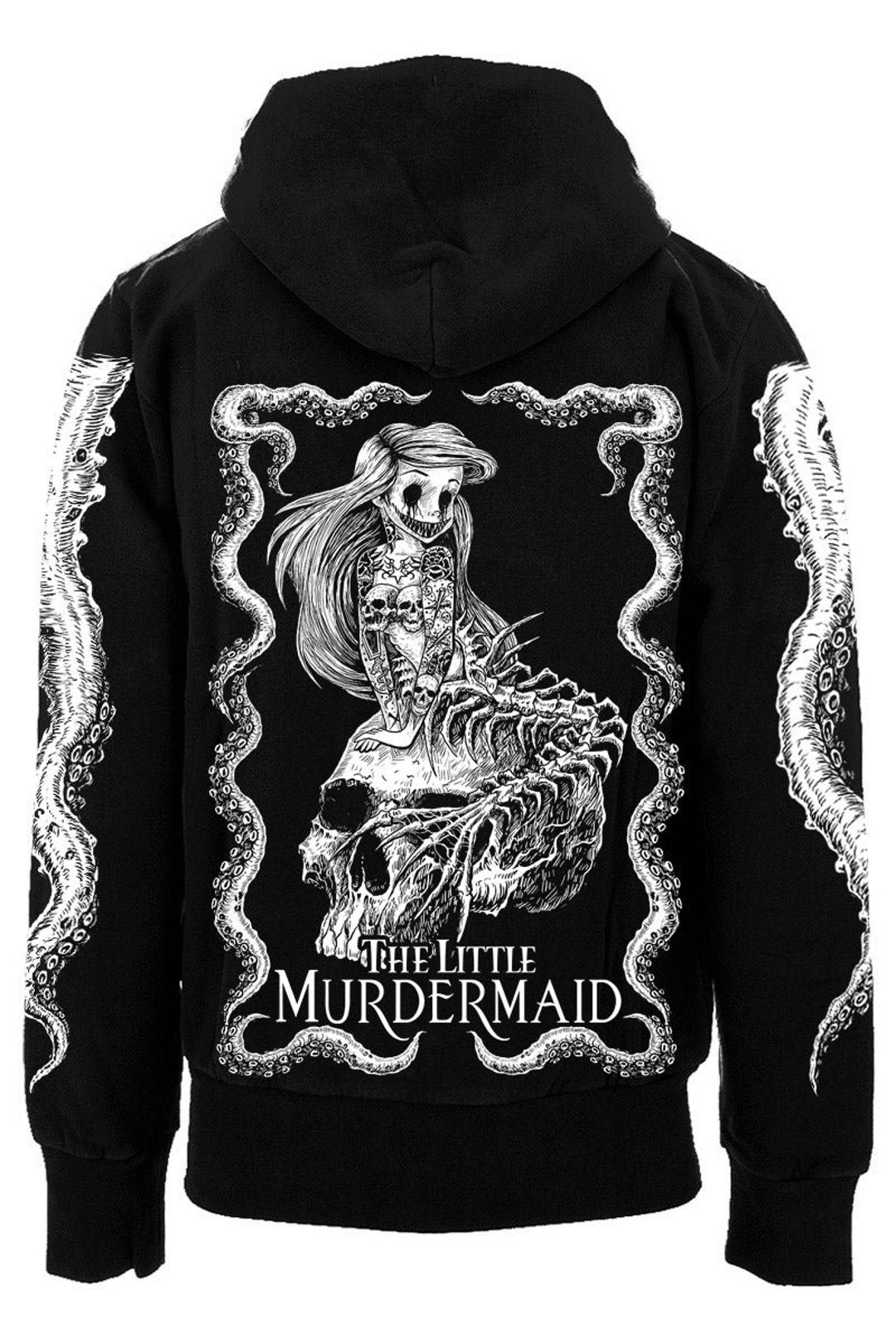 The Little Murdermaid Hoodie [zipper or Pullover] - Etsy