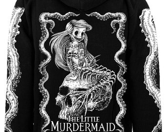 The Little Murdermaid Hoodie [Zipper or Pullover]