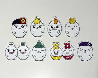 ATEEZ OOFY-MON Stickers | Vinyl Waterproof