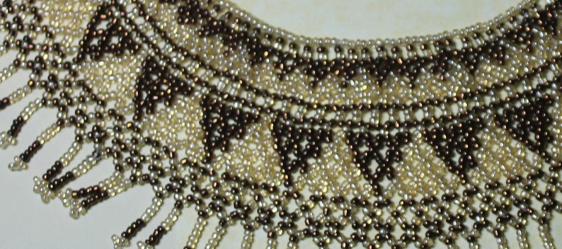 Bead Choker Collar Necklace