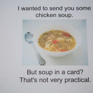 Funny Card, Cancer Card, Funny Get Well Card image 1