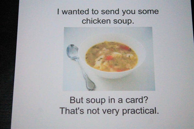 Funny Card, Cancer Card, Funny Get Well Card image 1