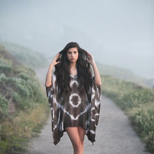 ワンピース Shibori Tie-Dyed Cotton Jersey Dress Mame Kurogouchi マメクロゴウチ 別注 Shibori Tie-Dyed Cotton