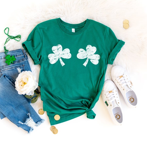 St. Patrick's Day Shirt Funny Shamrocks Shirt Cute St. | Etsy