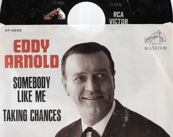 45 rpm - Eddy Arnold - Taking Chances - 47-8965