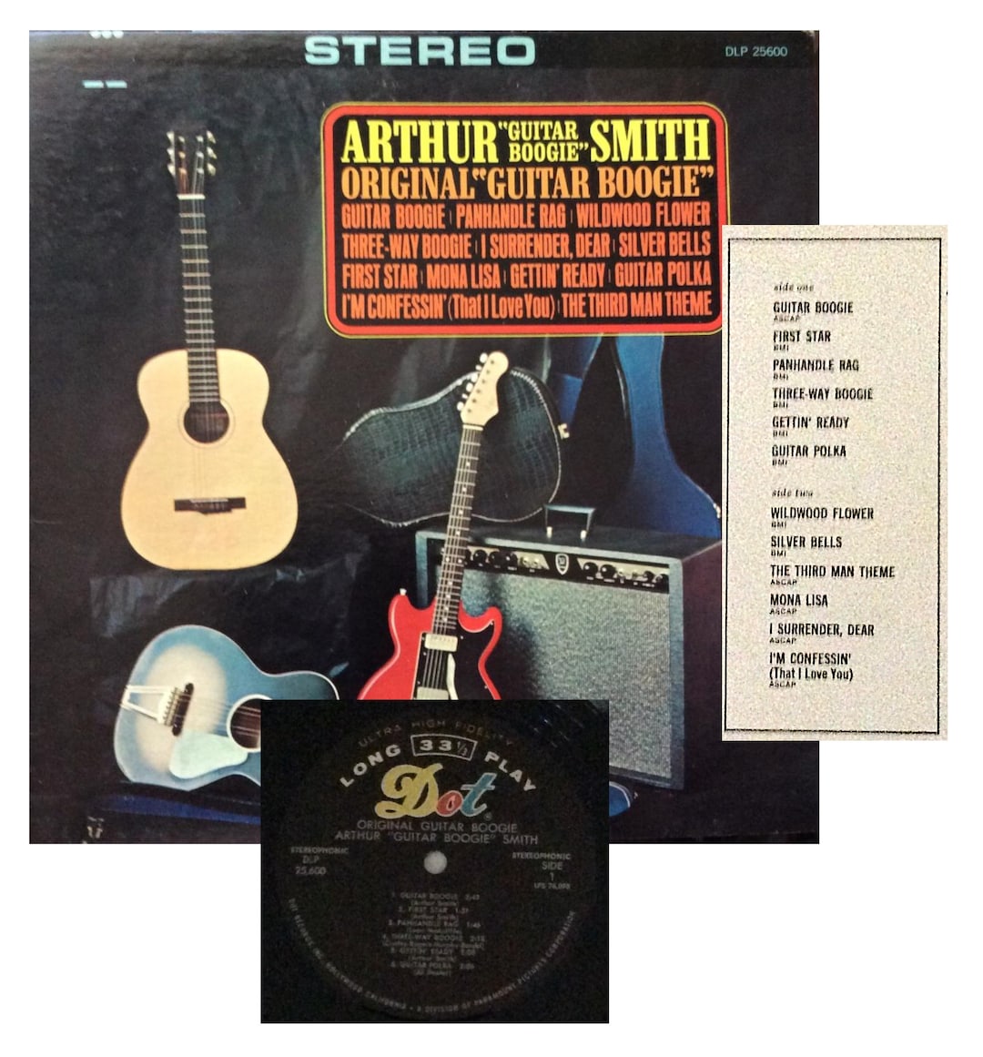 LP guitar Boogie Smith DOT 25600 - Etsy