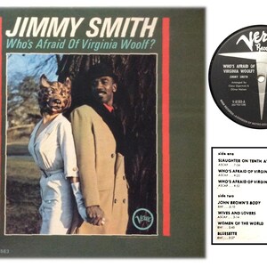 LP - Jimmy Smith - Who&#39;s Affraid of Virginia Wolf? - Verve V-8583