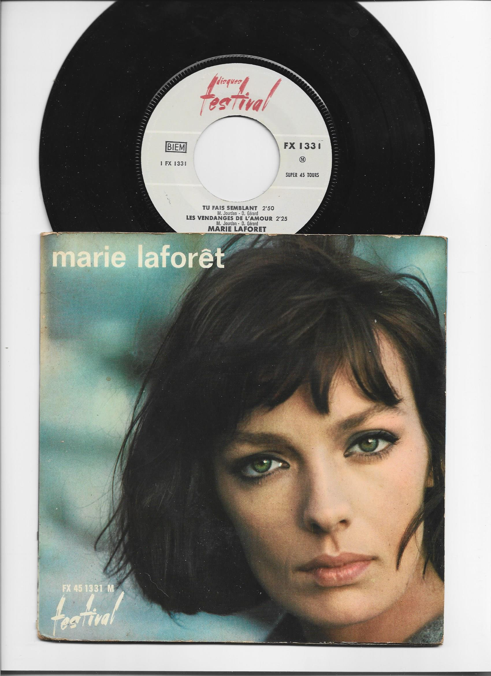 45 Rpm - Marie Laforet - Festival FX 1331 - (A47) - Etsy