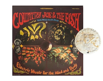 LP - Country Joe & The Fish -  Electric Music For the Mind and Body - Vanguard VSD 79244