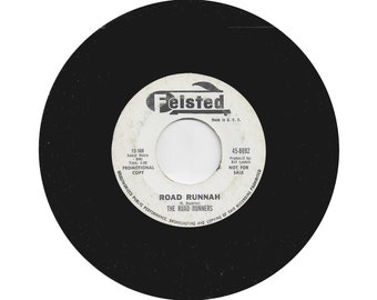 45 rpm - RARE SURF ROCK -The Road Runners - Road Runnah / Quasimoto - Promo Felsted 8692 - (A34)