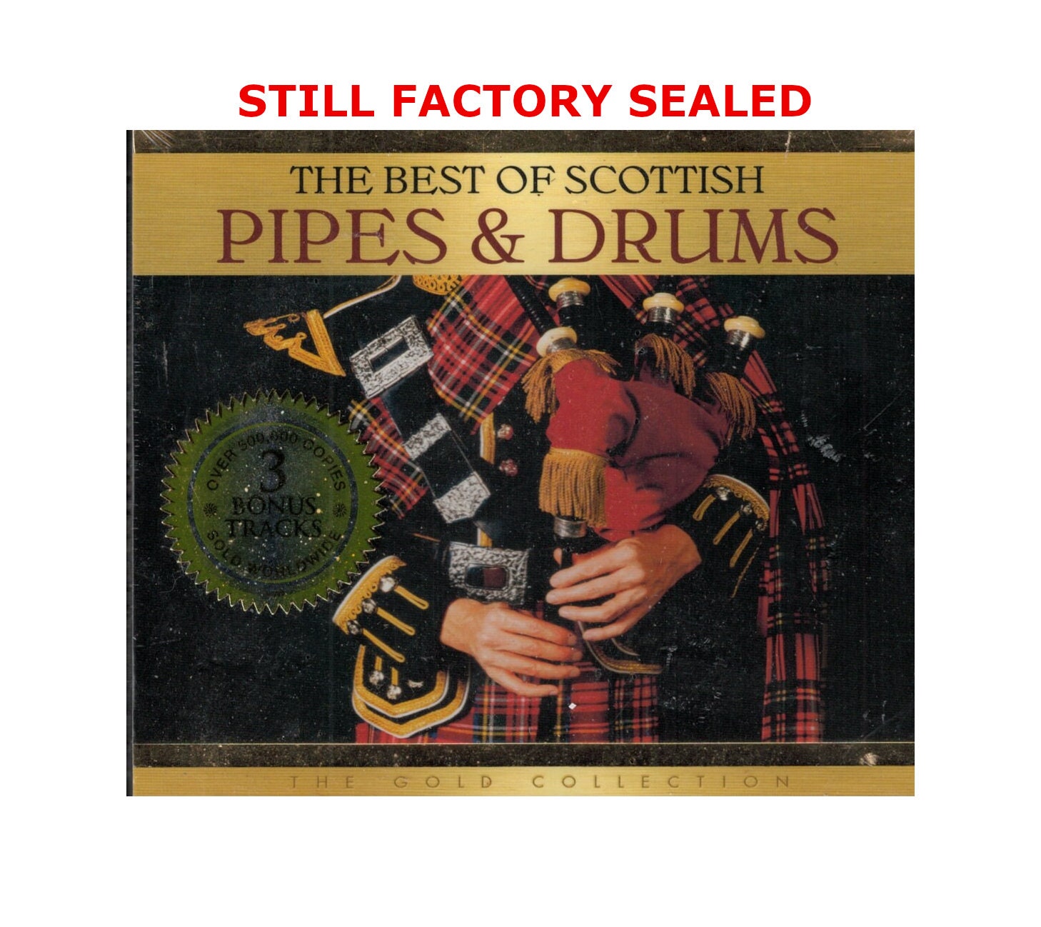 CD - Factory Sealed -the Best of Scottish Pipes & Drums Various