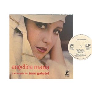 LP - Angelica Maria - y el sentir de Juan Gabriel - Profono PI 3053 - Latin Female Pop