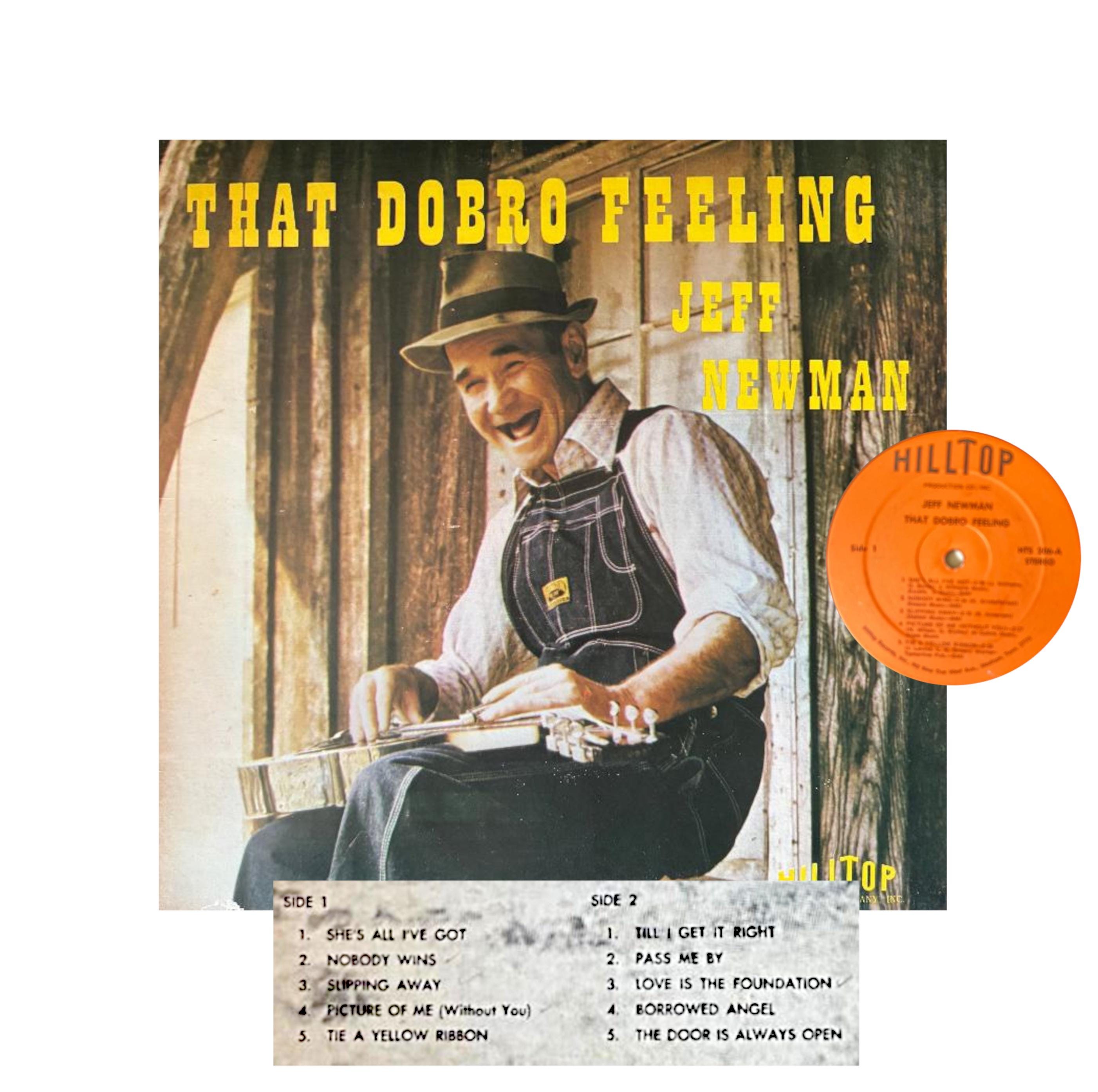 邦楽 hello on the hill love conductor CD LP - Jeff Newman - That Dobro Feeling - Hilltop HTS 206 - Etsy Canada