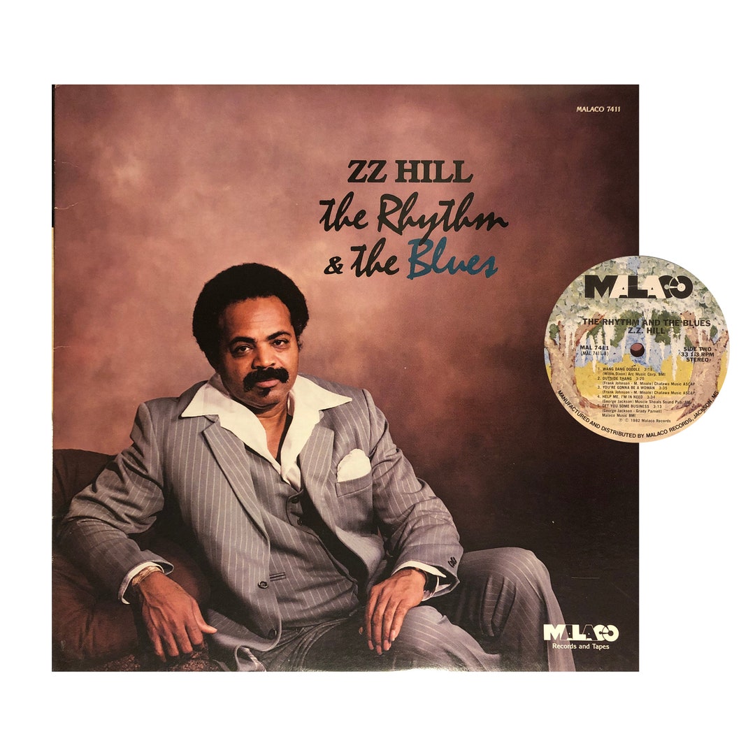 ※Malik Albugisi LP - Z Z Hill - the Rhythm and the Blues - Malco 7411 - Etsy