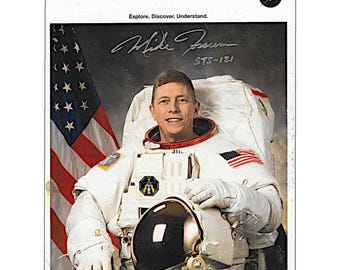 Astronaut Michael E. Fossum handsigniert NASA 8 "x10"" Portrait"