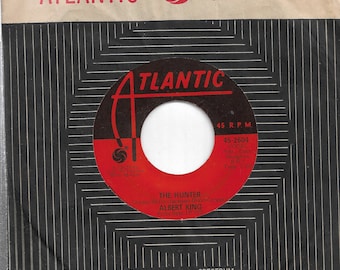 45 rpm -Albert King - El cazador / A medida que pasan los años - Atlantic