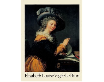 Elisabeth Louise Vigee Le Brun by Joseph Baillio - c1982 - Softback - ISBN 0912804068