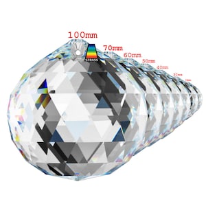 Swarovski Strass 8558 Ball Prism - Crystal Clear - 7 Sizes