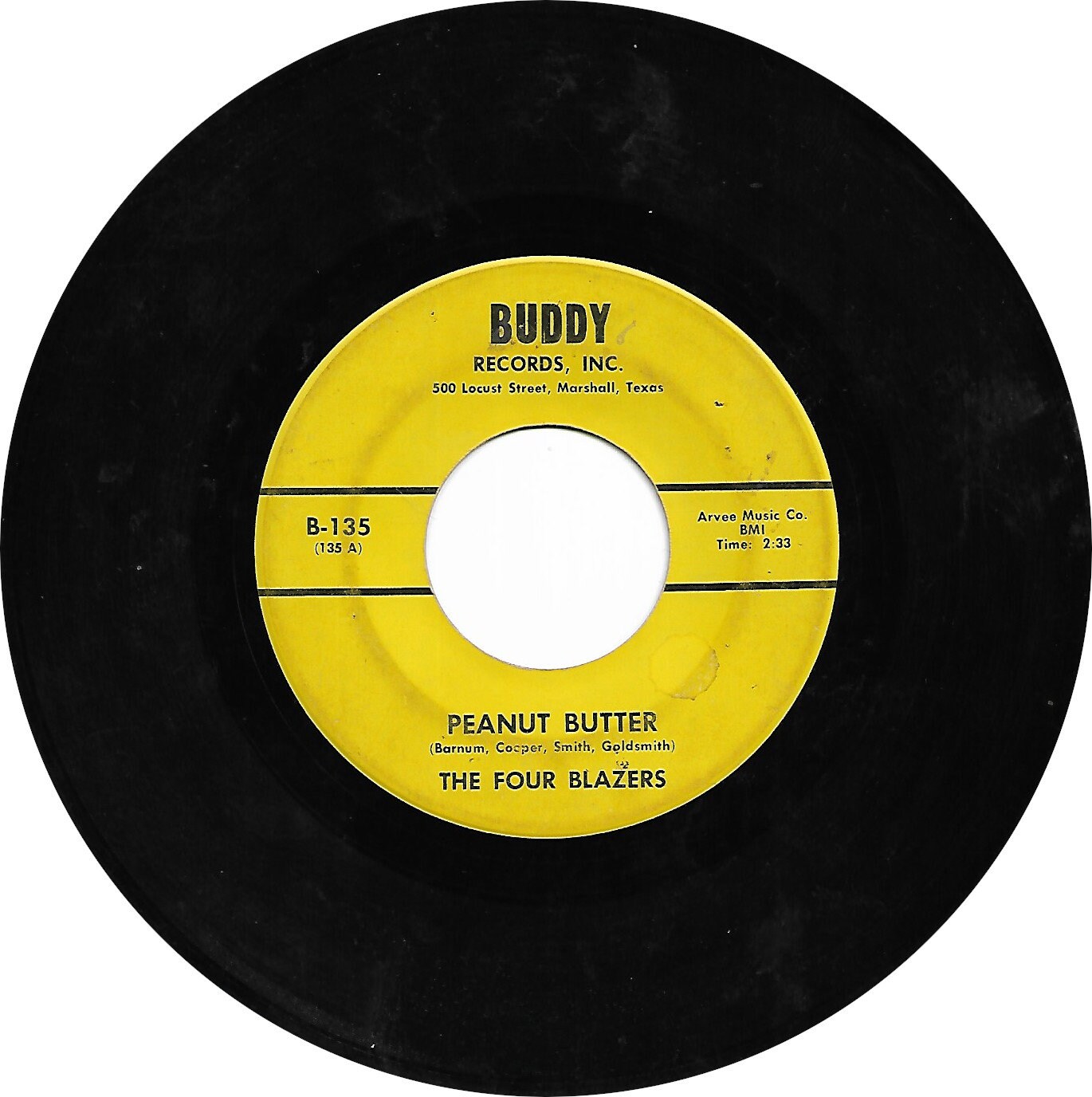 ピーナッツバーター 45 rpm - フォー・ブレイザーズ - ピーナッツ・バター / ア