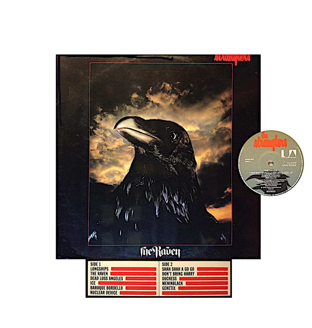 中古CD The Stranglers - The Raven The Stranglers – The Raven – Vinyl (Lenticular Cover, LP, Album