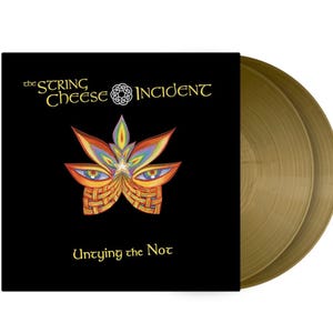 2 LP&#39;s -The String Cheese Incident - Untying The Not - Gold Vinyl