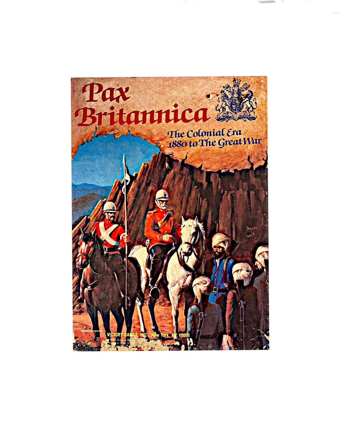 レア！当時物！Victory Games◇Pax Britannica ボードゲーム ウォー