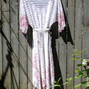 Vintage Sheer Floral Dress image 5