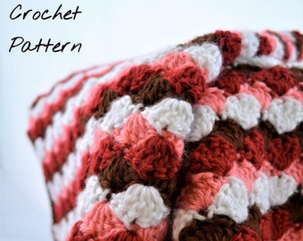 Victoria Blanket Crochet Baby Blanket Pattern / Baby Blanket Pattern / Baby Afghan Pattern