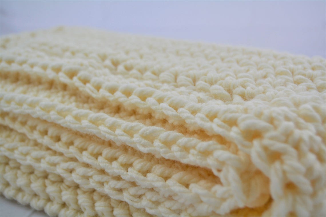 Jamie Blanket Crochet Baby Blanket Pattern / Baby Afghan Pattern