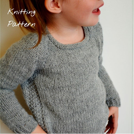 Pebbles Sweater Knit Pattern Knit Sweater Kids Knit Sweater Toddler Knit Sweater Pattern