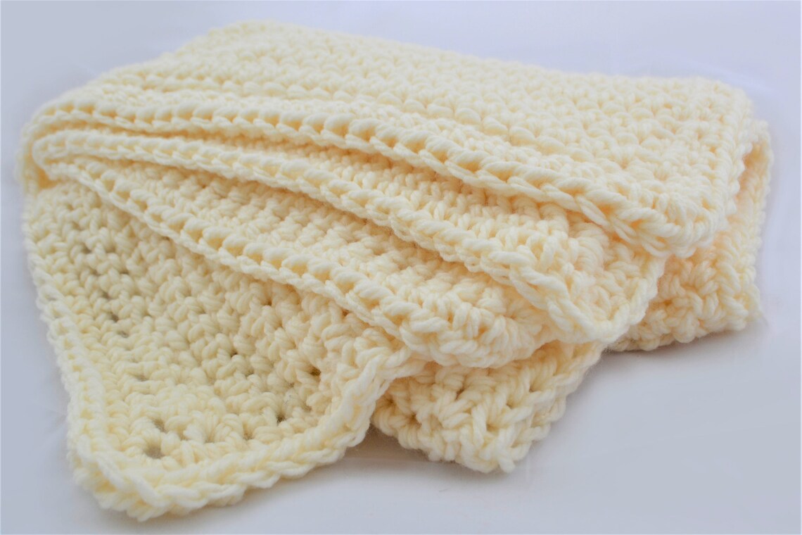 Jamie Blanket Crochet Baby Blanket Pattern / Baby Afghan Pattern