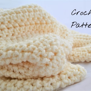 Jamie Blanket Crochet Baby Blanket Pattern / Baby Afghan Pattern / Toddler Blanket / Baby Shower Gift