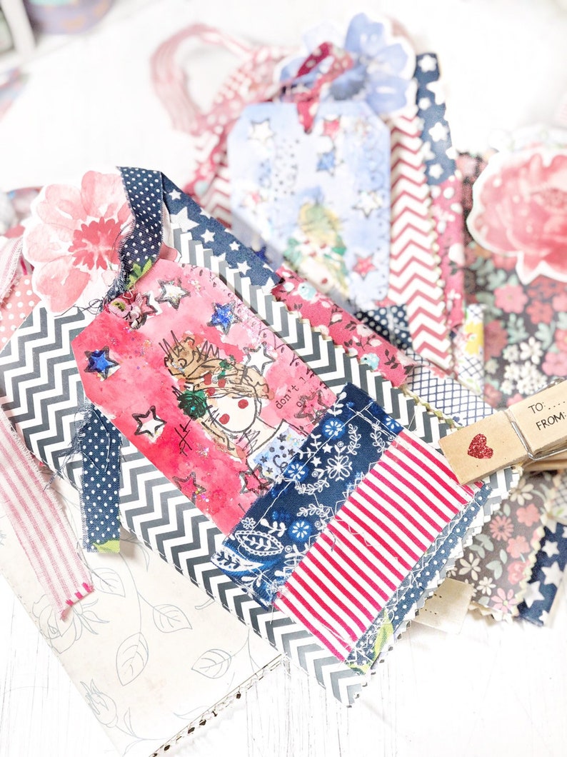 Floral Star Junk Journal