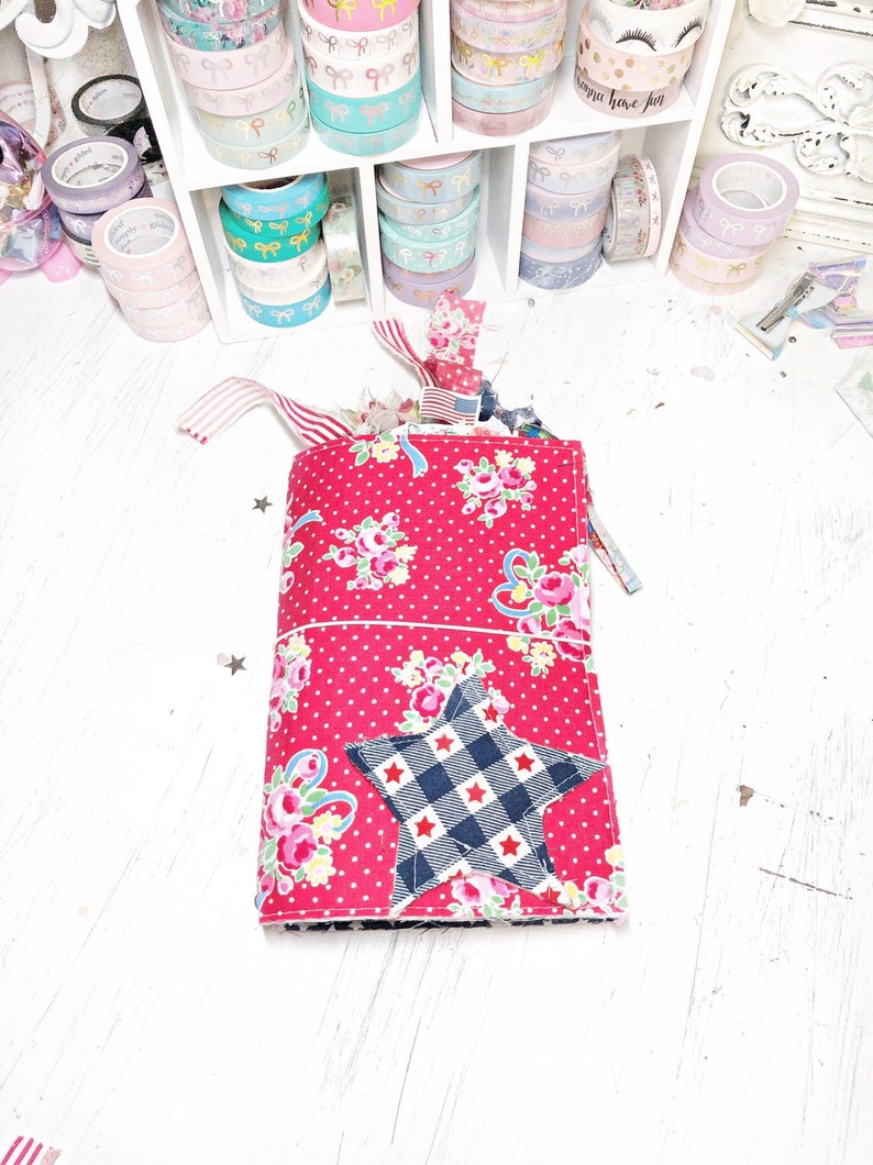 Floral Star Junk Journal