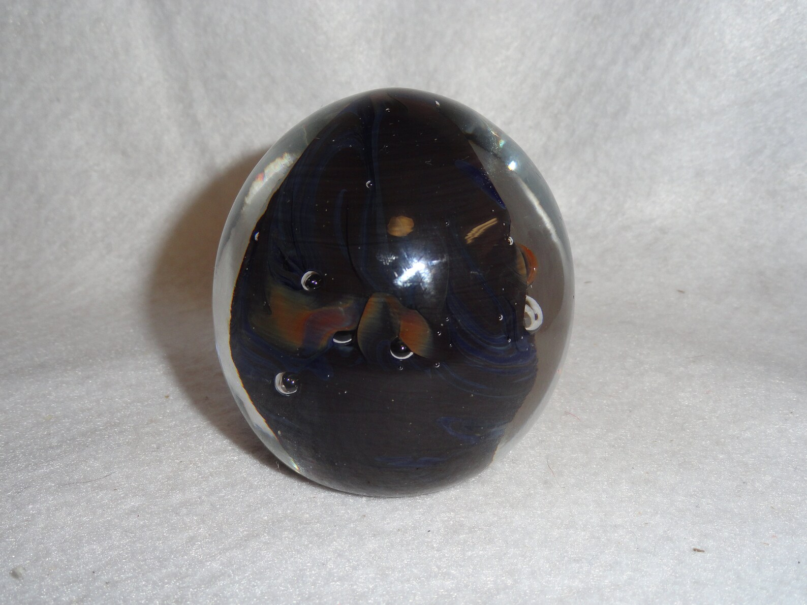 Blenko Unique Paperweight Etsy