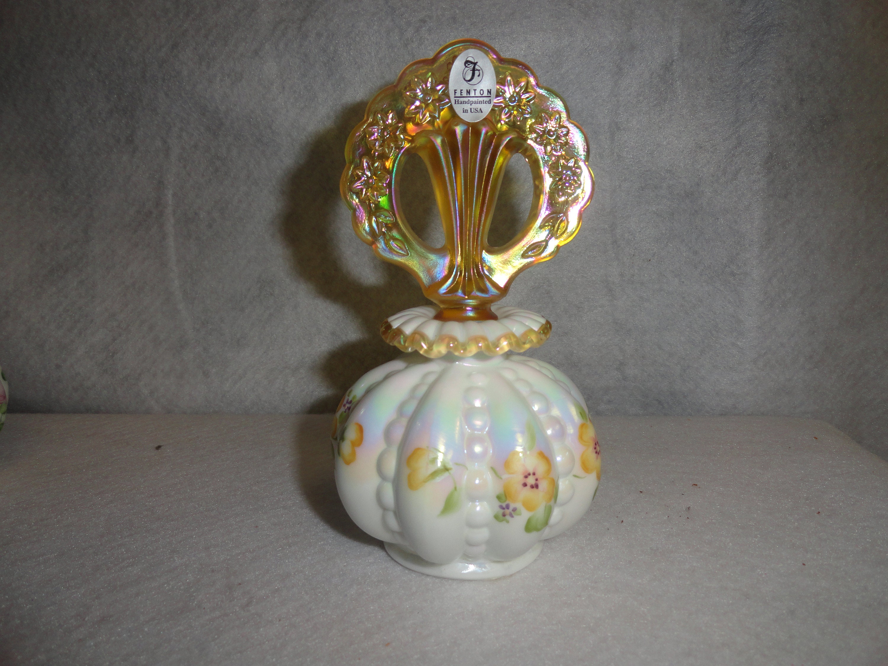 フェントン Fenton シルバークレスト バイオレット フラワーベース