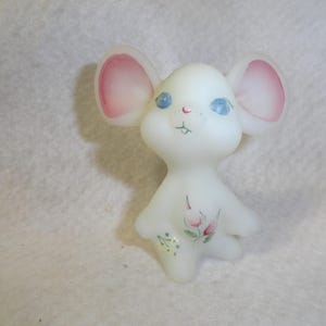 Fenton Glass Mouse - Etsy
