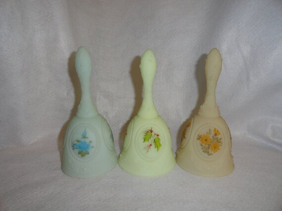 Choice of Fenton Hand Painted Bells