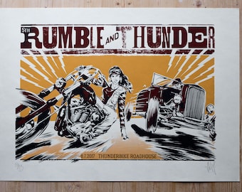 RUMBLE AND THUNDER 2017 printing