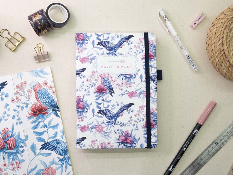 A5 Bullet Journal 180gsm Australia Inspired Art Notebook Etsy