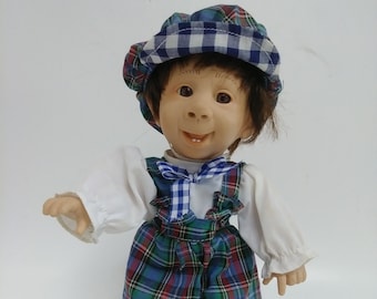 Vintage 11 "My Pals Collection, Gi-Go Vintage Dolls, Display Collection Dolls