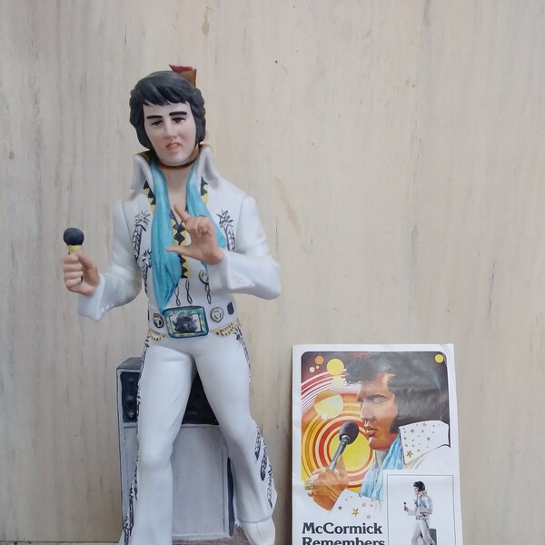 Mccormick Elvis Decanter Etsy